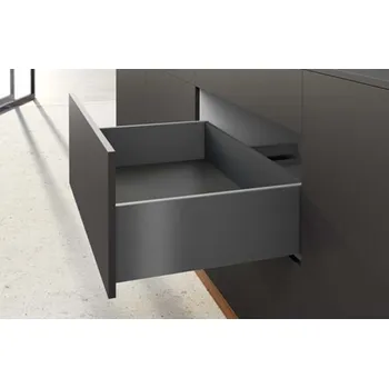 Nábytkové kování HETTICH AvanTech YOU boky v sadě V187 mm NL300 mm antracitová