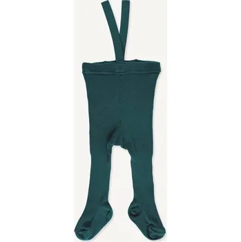 Dámské punčochy Punčocháče s kšandami smaragdové Velikosti punčoch: 98 (2-3r)