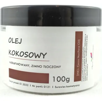 Přisada na vaření a pečení Kokosový olej nerafinovaný lisovaný za studena 100g