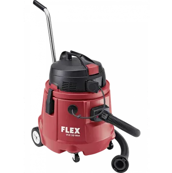 Průmyslový vysavač FLEX VCE 50 WET, Vysavač na mokré vysávání s integrovanou vodní pumpou až 233 L/min , 50 l