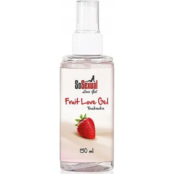Lubrikační gel Jahodový intimní gel pro lepší skluz - super kluzkost