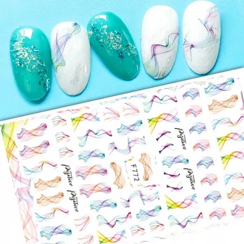 samolepka Samolepky na nehty – Vzory ILUZE