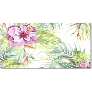 Obraz Kuchyňský panel Havajské květiny 140x70 cm + LEPIDLO