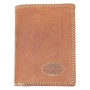 Peněženka Pánská celá kožená malá kapesní peněženka