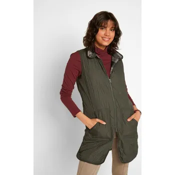 Dámská vesta BPC Dámská Teplá vesta - ÚPLNÝ DOPRODEJ Barva: Zelená, Velikost: 40