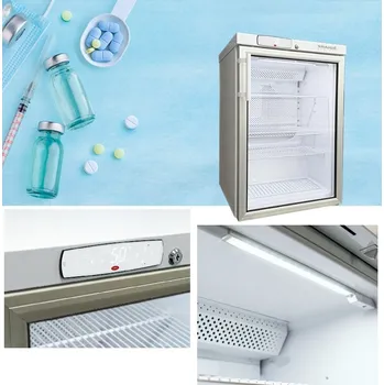 Snaige MD14DD-P301QX Pharmaceutikal | Prosklená Lednice pro Lékárny 130 l | v. 87 cm, Alarm Teploty, Servis ČR