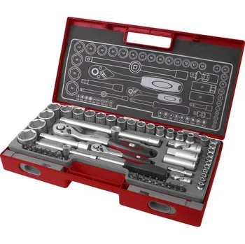 Hlavice nástrčné, sada 60ks, 1/4, 1/2 (4700011)