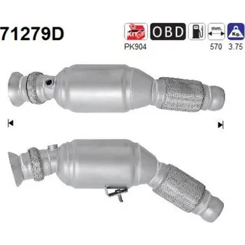 Katalyzátor Katalyzátor AS 71279D