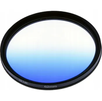 Přechodový filtr 62mm Modrý