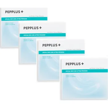 Pleťová maska Liftingová maska PEPPLUS (4 ks) - měsíční kúra