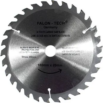 Řezný kotouč Kotouč na dřevo Falon-Tech FTBW18060 180 x 22,2 mm