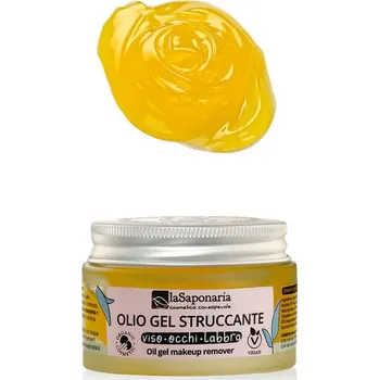 laSaponaria Čisticí a odličovací olejový gel (50 ml)