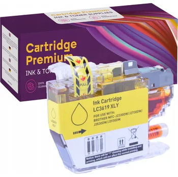 Žlutá inkoustová kazeta Mpink pro tiskárny Brother