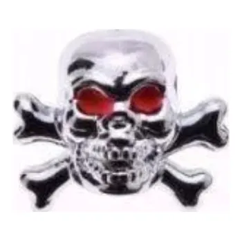 ČEPICE VENTILKU LEBKA S HNÁTY CHROMOVÁ 10 KS
