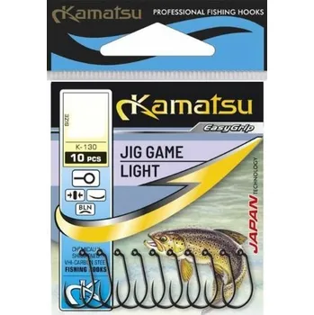 Rybářský háček Háčky Kamatsu Jig Game Light K-130 10 ks