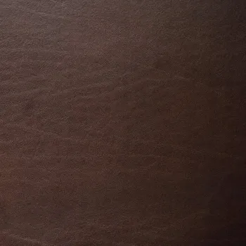 Hovězí kůže přírodní lícová Tmavě Hnědá 3-3,5mm - A4 (21x30 cm)