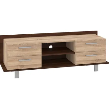 Televizní stolek Max-i Televizní stolek ERMEN Zvolte barvu:: ořech + dub sonoma