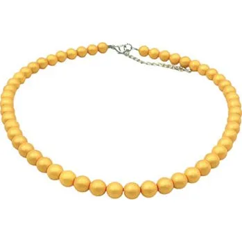 Náhrdelník Náhrdelník skleněné perle - apricot