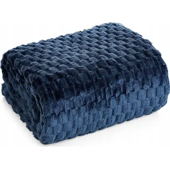 Prostěradlo Přikrývka Eurofirany polyester 200 cm x 220 cm modrá