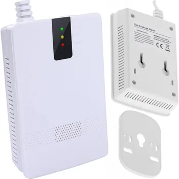 Bezpečnostní detektor DETEKTOR PLYNU DETEKTOR ZEMNÍHO PLYNU ÚČINNÝ LED