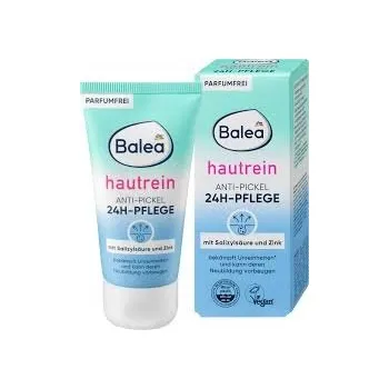 Pleťový krém Balea krém 24hodinová péče o pleť proti pupínkům, 50 ml