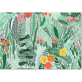 Obraz Skleněný panel 70 x 100 x 4 mm tvrzené sklo broušené zelené