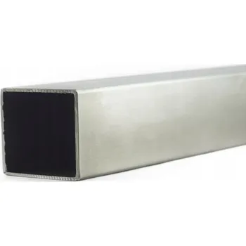 Zábradlí Profil 120 x 120 x 4 mm z z nerezové oceli 304, surový, 0,5 m