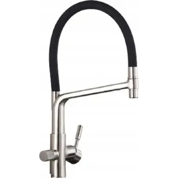 Vodovodní baterie Kuchyňská stojánková baterie WaterMark SKY stříbrná