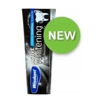 zubní pasta Zubní pasta s aktivním uhlím pro bělení zubů Wisdom 100 ml