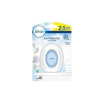 Osvěžovač vzduchu Febreze Bathroom Osvěžovač vzduchu gel Cotton Fresh 7,5 ML