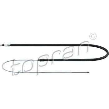 Lanko parkovací brzdy Tažné lanko, parkovací brzda TOPRAN 723 601