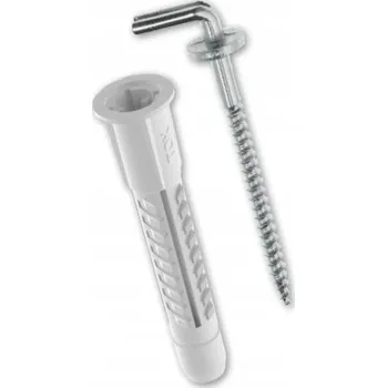 Vrták Hmoždinka s hákem 6/41mm Pirat Lenny, 20 ks