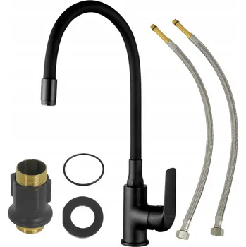 Vodovodní baterie Stojánková kuchyňská baterie Kuchinox ELZA černá