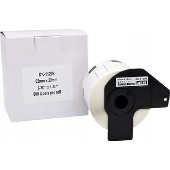 Pásek do tiskárny Štítky pro Brother QL 62x29mm DK-11209 s držákem
