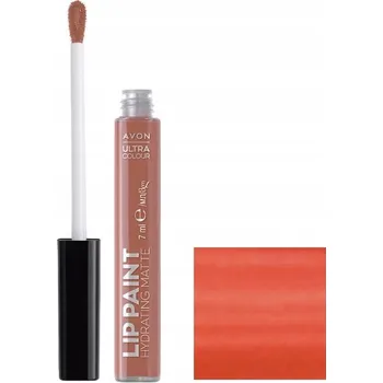 Rtěnka Rtěnka Avon červená Coral Shore matná tekutá 7 ml 7 g