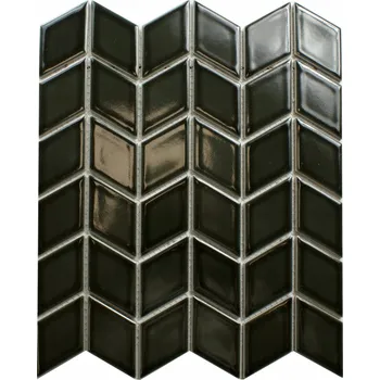 Obklad Keramická mozaika Englass 30,75 x 26,6 cm černá