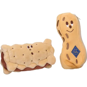 Penál Wiky Penál etue 19x9,5x5,5 cm Sušenka a Burák Barvy: hnědá