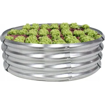Květináč IGOTREND IGOTREND, 837300 Záhon vyvýšený plech. kruh průměr 120 x 30 cm