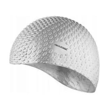 Plavecká čepice pro dospělé Silikonová Aqua Speed šedá