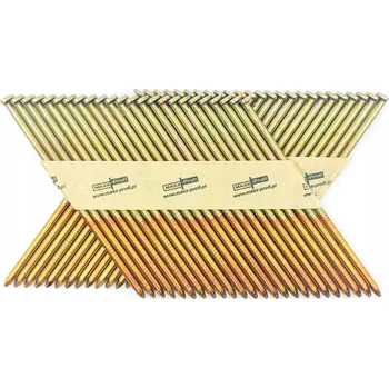 Hřebík Hřebíky spojené papírem 2,9x70 s kroužkovým dříkem, pozink, 34°