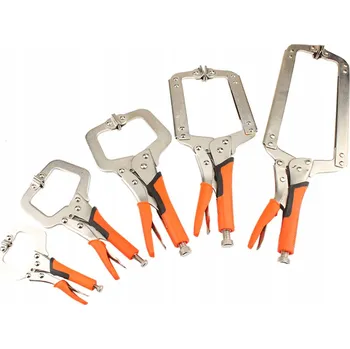 Svěrák Stolarská svěrka, svářecí svěrák, přítlačná sada 5 kusů