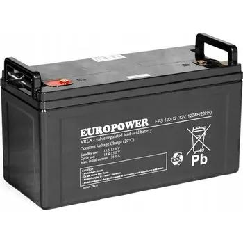 Záložní baterie Akumulátor baterie EUROPOWER EPS 12V 120Ah 10+ let