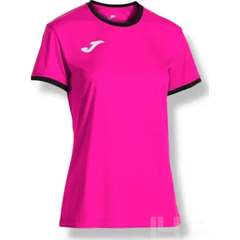 Fotbal Dámský dres JOMA COMBI PREMIUM, barva zářivě růžová - černá, velikost XL