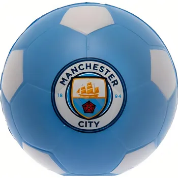 Dětský míč MANCHESTER CITY FC Pěnový míček Manchester City Antistress