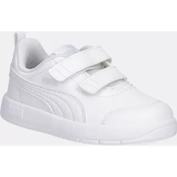 Chlapecké tenisky Dětské sneakers boty Puma Courtflex V3 V bílá barva, 310252 00X, EUR 23