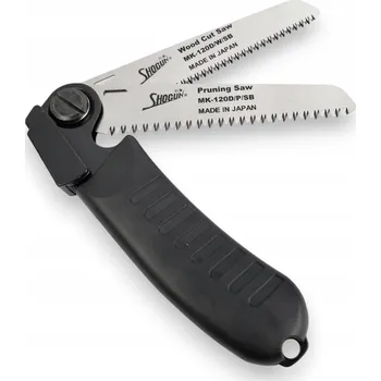 Ruční pilka Japonská skládací pila 2 v 1, pila na dřevo a nůž 120mm Shogun