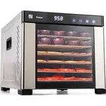 Sušička ovoce G21 Breezer, nerez