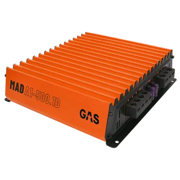 Zesilovač do auta GAS Audio Power Zesilovač GAS MAD A1-500.1D