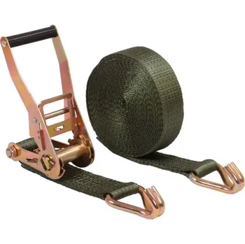 Upínací popruh Upínací popruh dvoudílný KHAKI 5 t 50 mm , 8 m