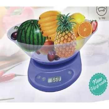 Kuchyňská váha Elektronická kuchyňská váha s miskou CIAOBOSI LCD 5KG TARA MALÁ PŘESNÁ